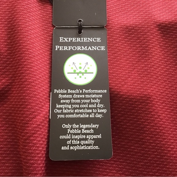 NWT Pebble Beach golf polo - Picture 4 of 8